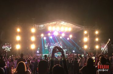 Gran festival de música al aire libre